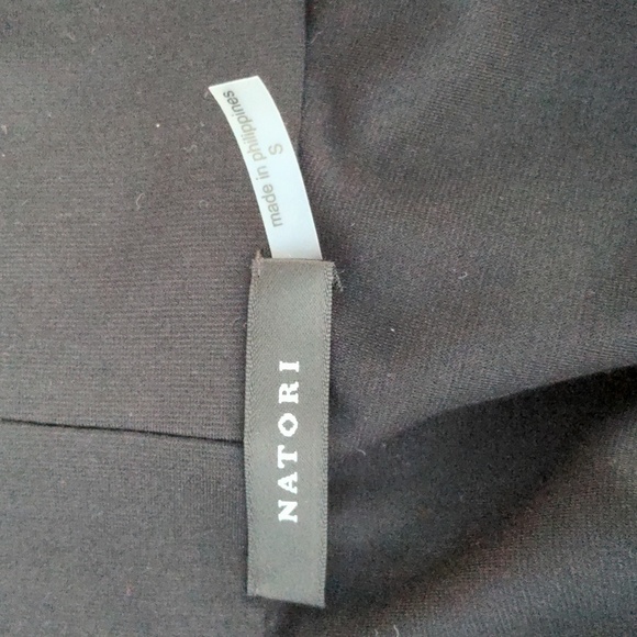 Natori Black Kimono Topper Jacket Size S Oversized - Picture 7 of 9